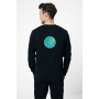 Iqoniq Zion gerecycled katoen sweater, zwart (S) Iqoniq Zion gerecycled katoen sweater, zwart (S)